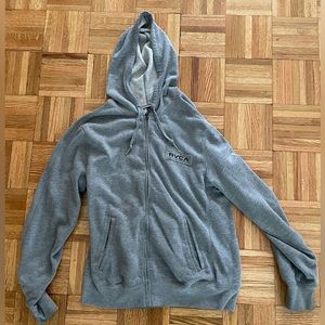 RVCA zip up hoodie